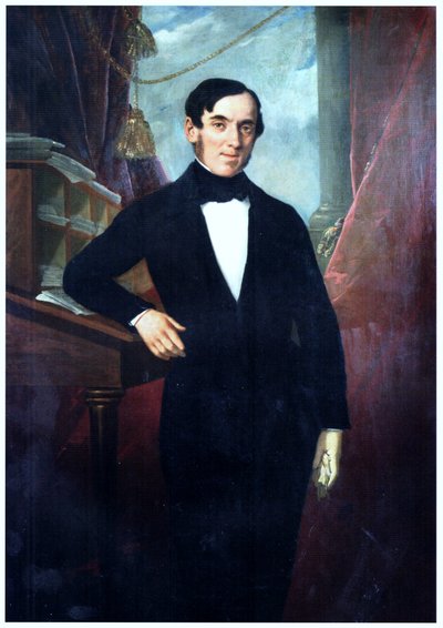 Portrait de don Rafael Garmendia Luco - Raymond Auguste Quinsac Monvoisin